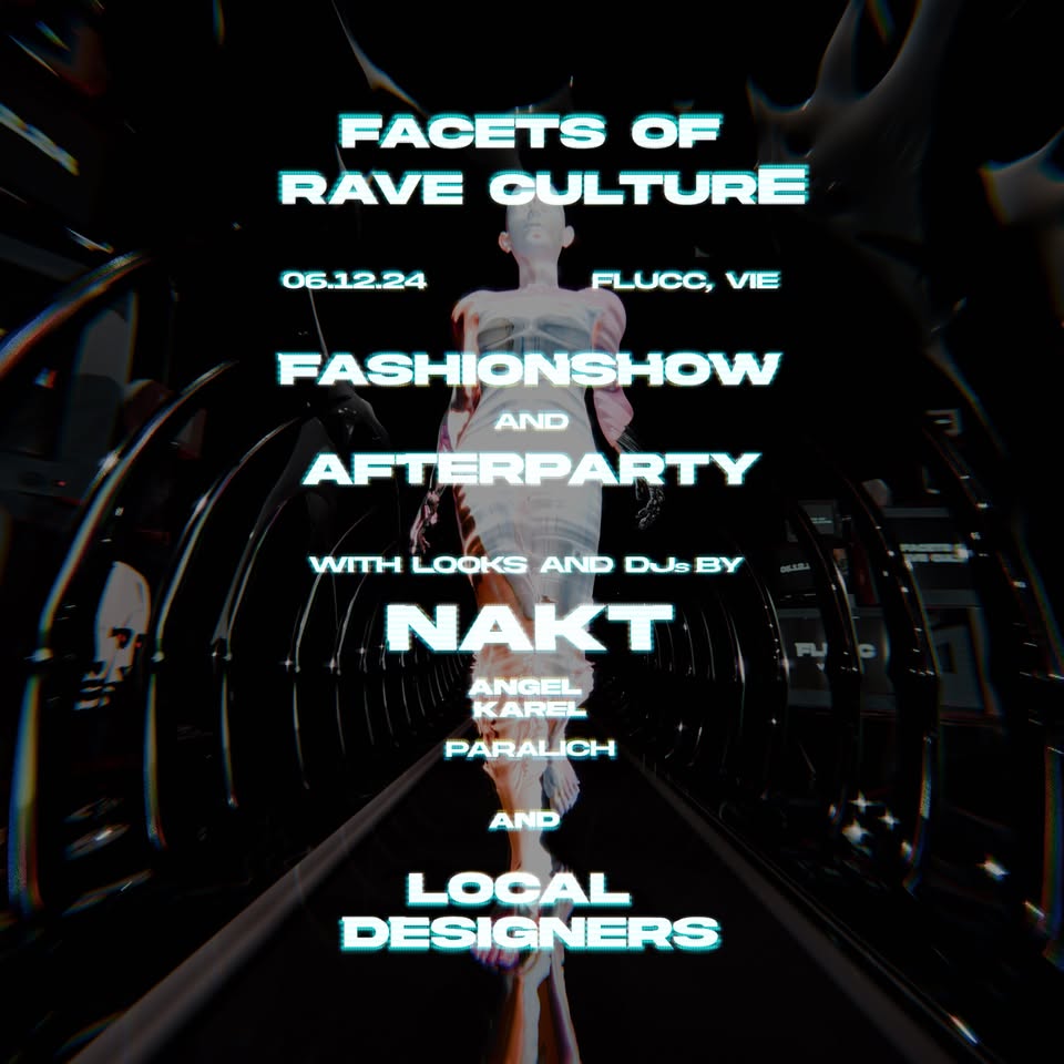 Facets of Rave Culture am 6. December 2024 @ Flucc. Facets of Rave Culture am 6. December 2024 @ Flucc.