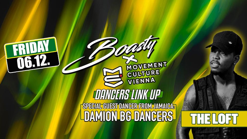 Boasty x Movement Culture Vienna am 6. December 2024 @ The Loft. Boasty x Movement Culture Vienna am 6. December 2024 @ The Loft.