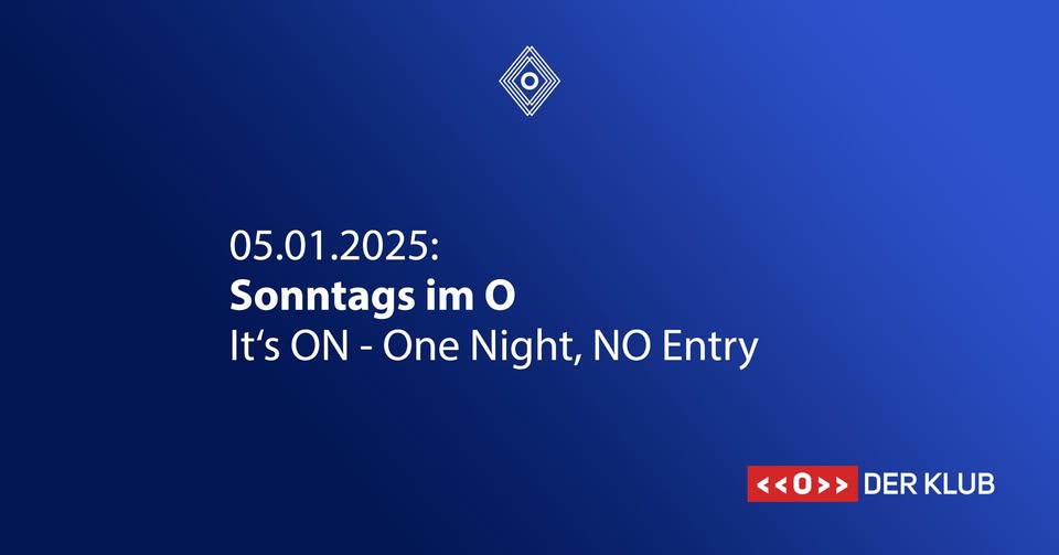 Sonntags im <> One Night am 5. January 2025 @ O - Der Klub. Sonntags im <> One Night am 5. January 2025 @ O - Der Klub.