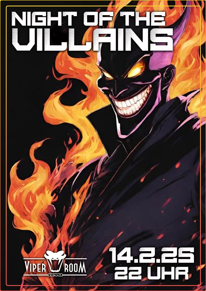 Night Of The Villains am 14. February 2025 @ Viper Room. Night Of The Villains am 14. February 2025 @ Viper Room.