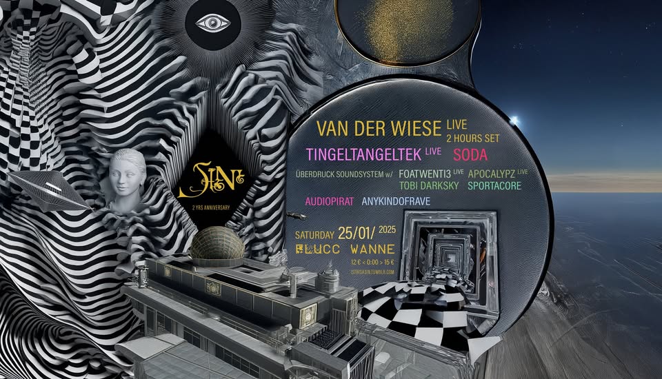 SIN am 25. January 2025 @ Flucc. SIN am 25. January 2025 @ Flucc.