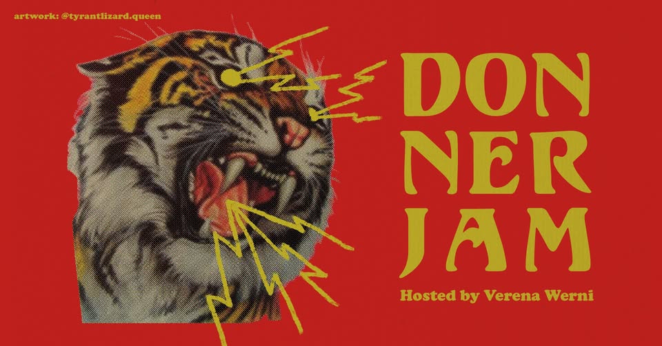 DonnerJam am 6. February 2025 @ Café Carina. DonnerJam am 6. February 2025 @ Café Carina.
