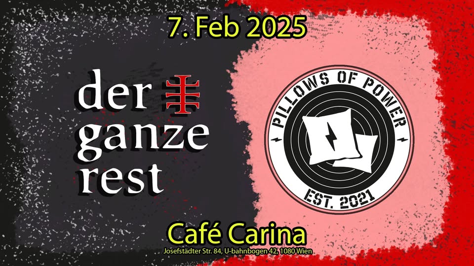 am 7. February 2025 @ Café Carina. am 7. February 2025 @ Café Carina.
