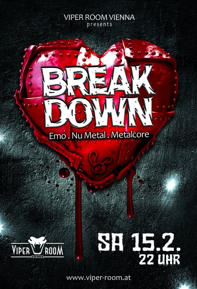 BREAKDOWN am 15. February 2025 @ Viper Room. BREAKDOWN am 15. February 2025 @ Viper Room.