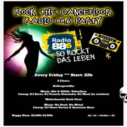 Rock the Dancefloor 88.6 Party