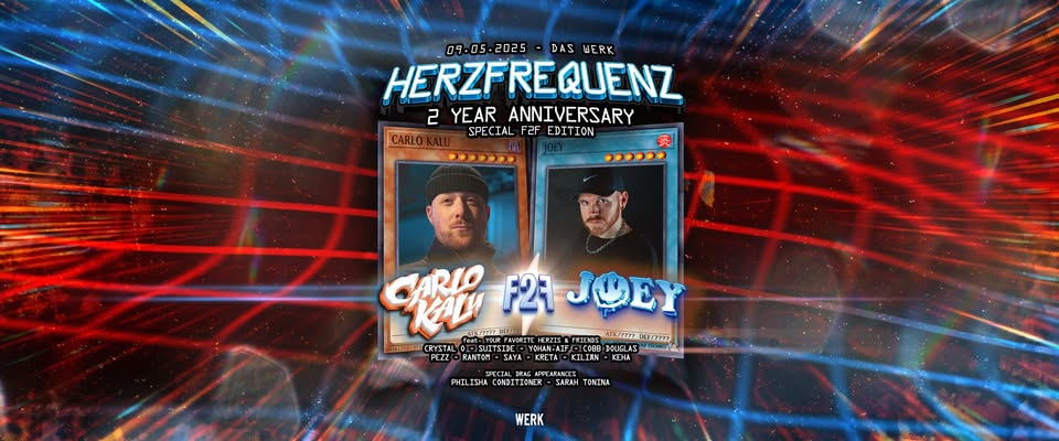 Herzfrequenz am 9. May 2025 @ Das Werk. Herzfrequenz am 9. May 2025 @ Das Werk.