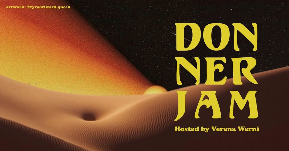 DonnerJam am 5. June 2025 @ Café Carina. DonnerJam am 5. June 2025 @ Café Carina.