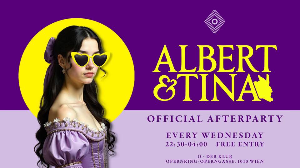 Albert&Tina Afterparty am 28. May 2025 @ O - Der Klub. Albert&Tina Afterparty am 28. May 2025 @ O - Der Klub.
