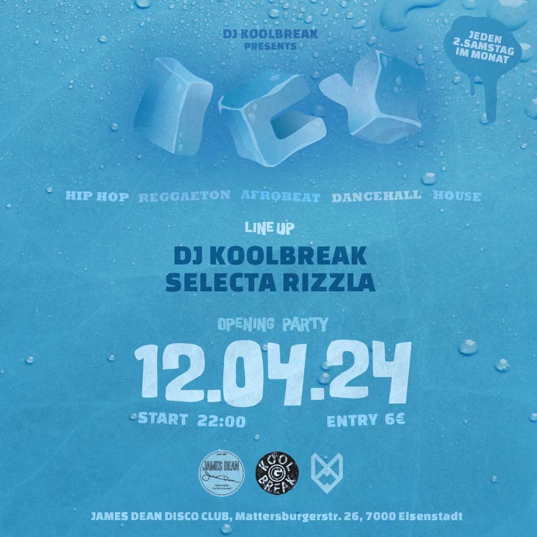 ICY am 12. April 2024 @ James Dean Disco Club.