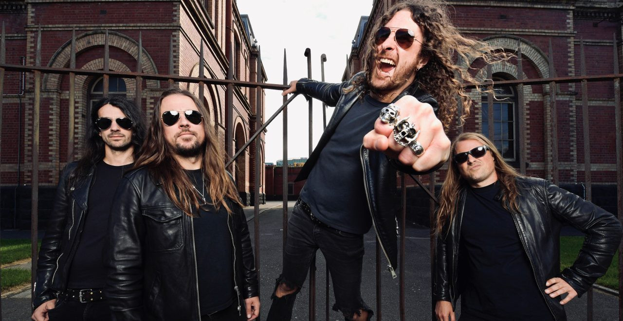 Airbourne am 10. August 2023 @ Posthof Linz. Airbourne am 10. August 2023 @ Posthof Linz.