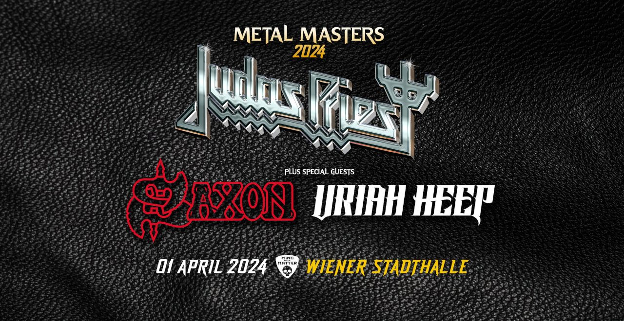 Judas Priest am 1. April 2024 @ Wiener Stadthalle - Halle D.
