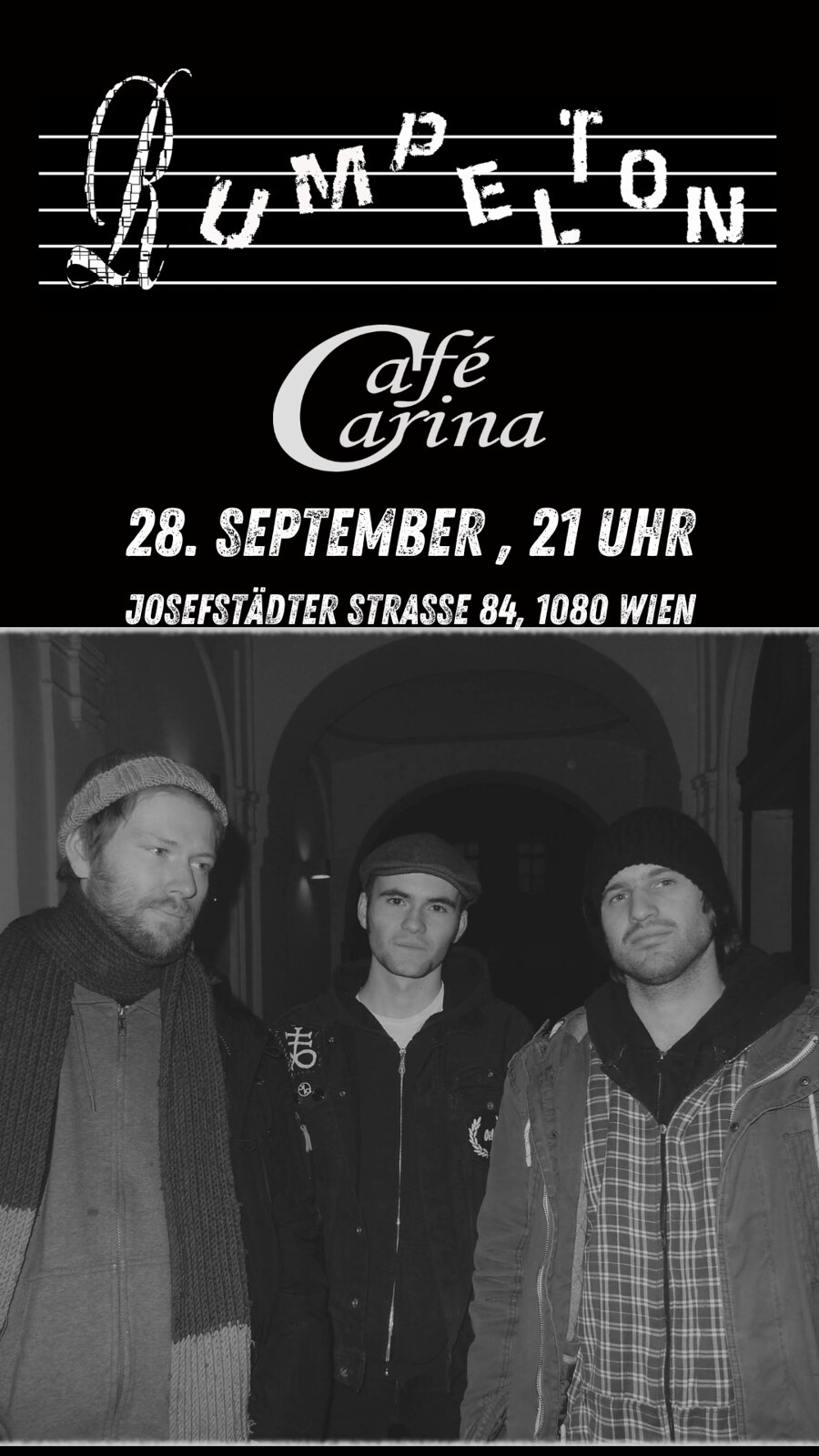 Rumpelton am 28. September 2023 @ Café Carina.