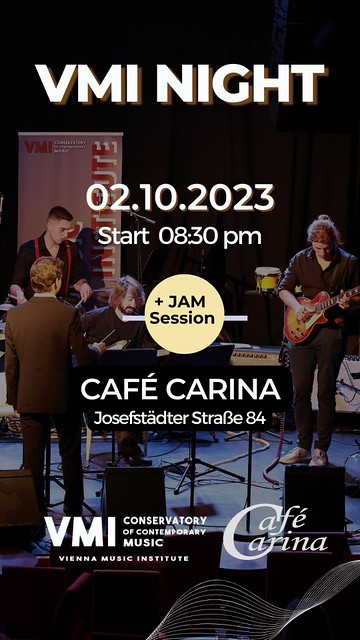 VMI Night am 2. October 2023 @ Café Carina. VMI Night am 2. October 2023 @ Café Carina.