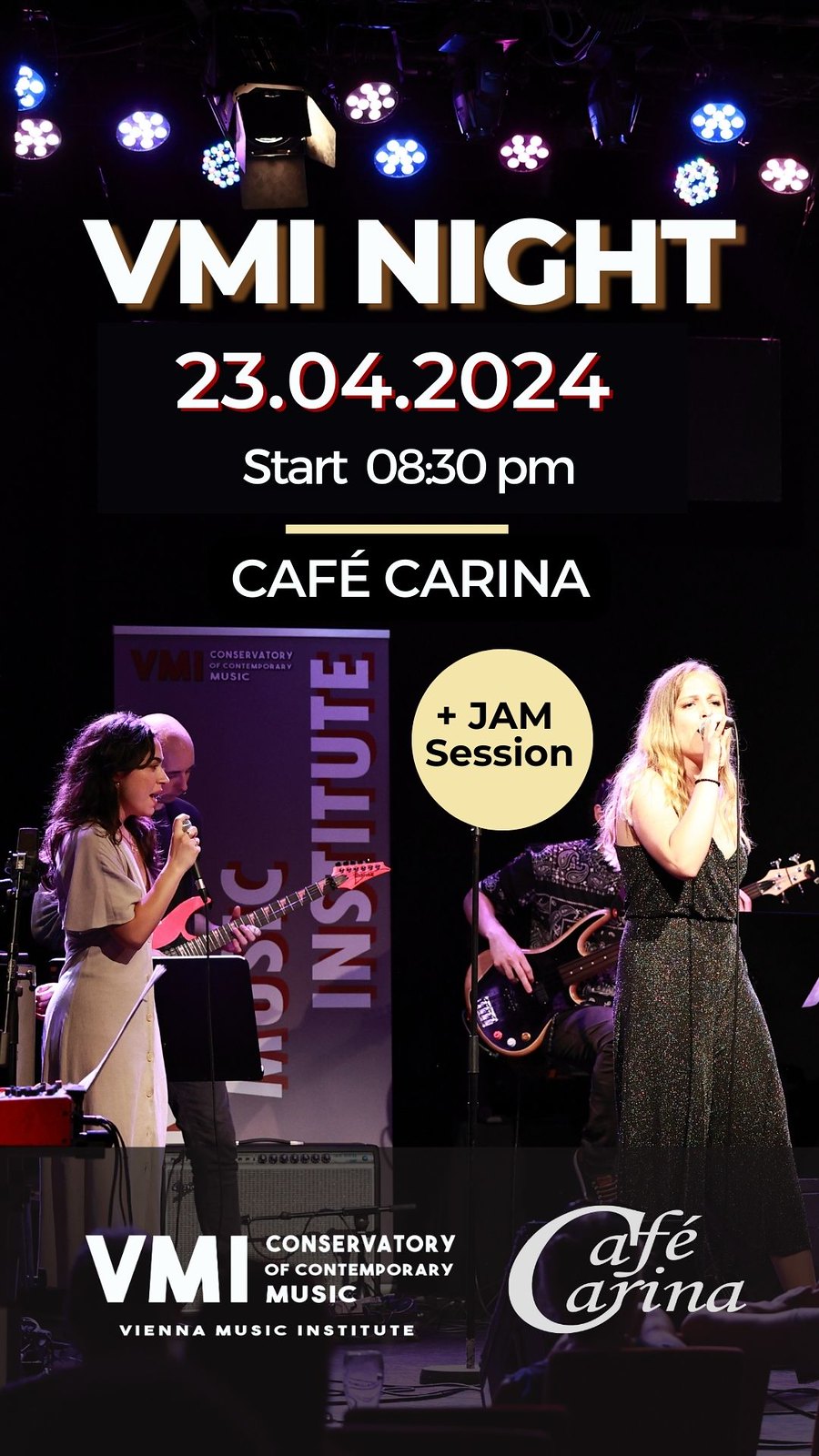 VMI am 23. April 2024 @ Café Carina. VMI am 23. April 2024 @ Café Carina.