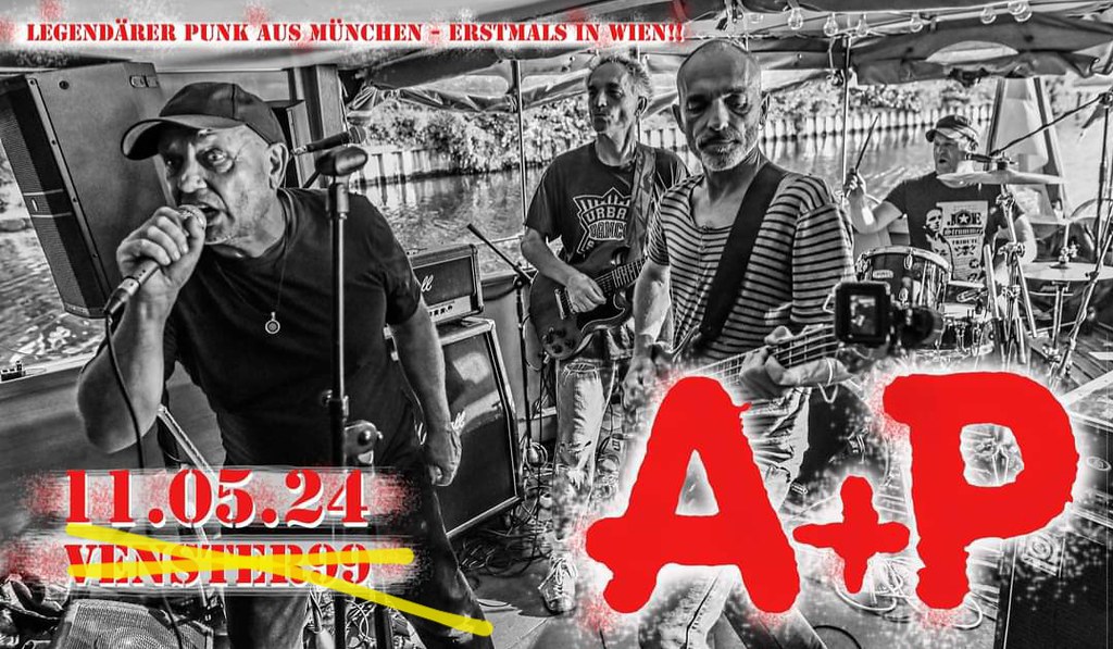 A+P ☆ STOISTODTASSIS ☆ DOPAMIN am 11. May 2024 @ Café Carina. A+P ☆ STOISTODTASSIS ☆ DOPAMIN am 11. May 2024 @ Café Carina.