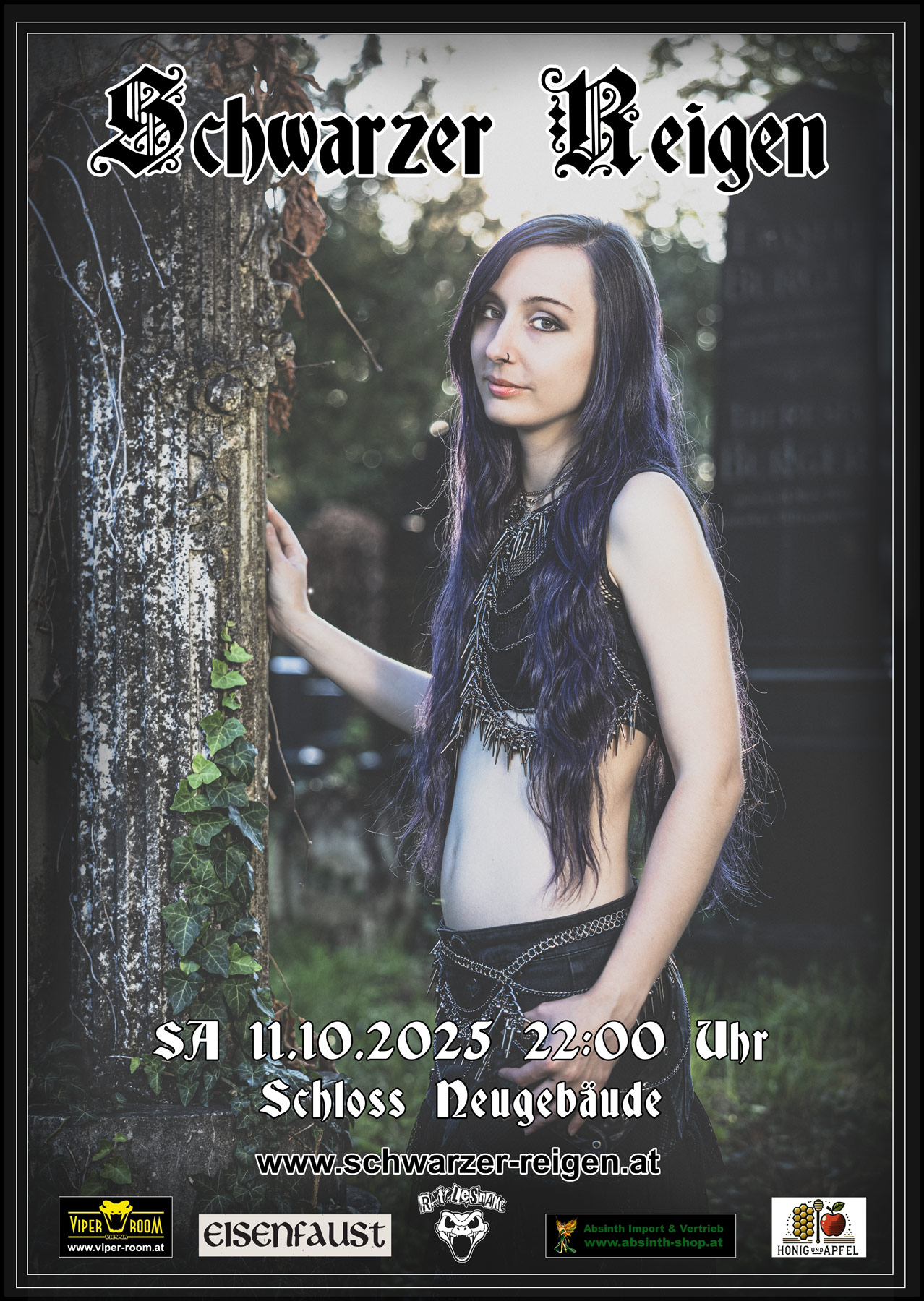 Schwarzer Reigen - Götterdämmerung am 11. October 2025 @ Schloss Neugebäude. Schwarzer Reigen - Götterdämmerung am 11. October 2025 @ Schloss Neugebäude.
