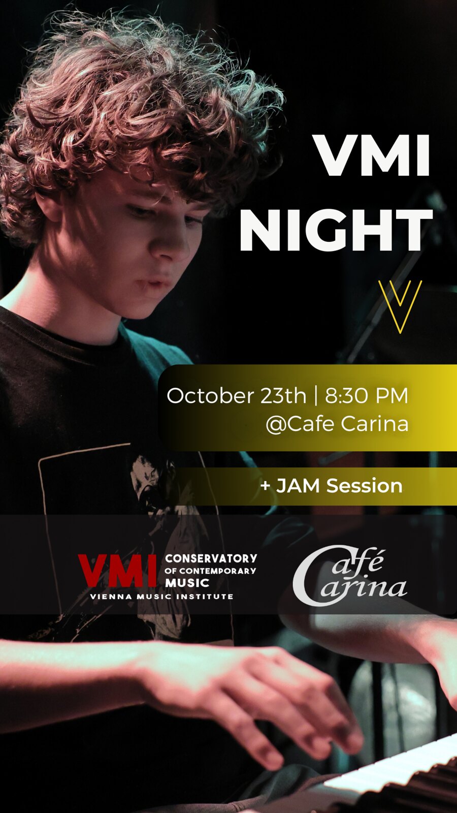 VMI am 23. October 2024 @ Café Carina. VMI am 23. October 2024 @ Café Carina.