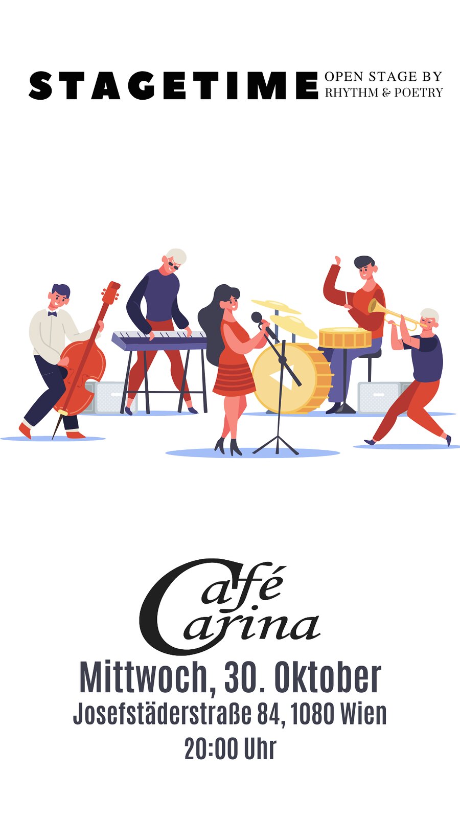 RNP Stagetime am 30. October 2024 @ Café Carina. RNP Stagetime am 30. October 2024 @ Café Carina.