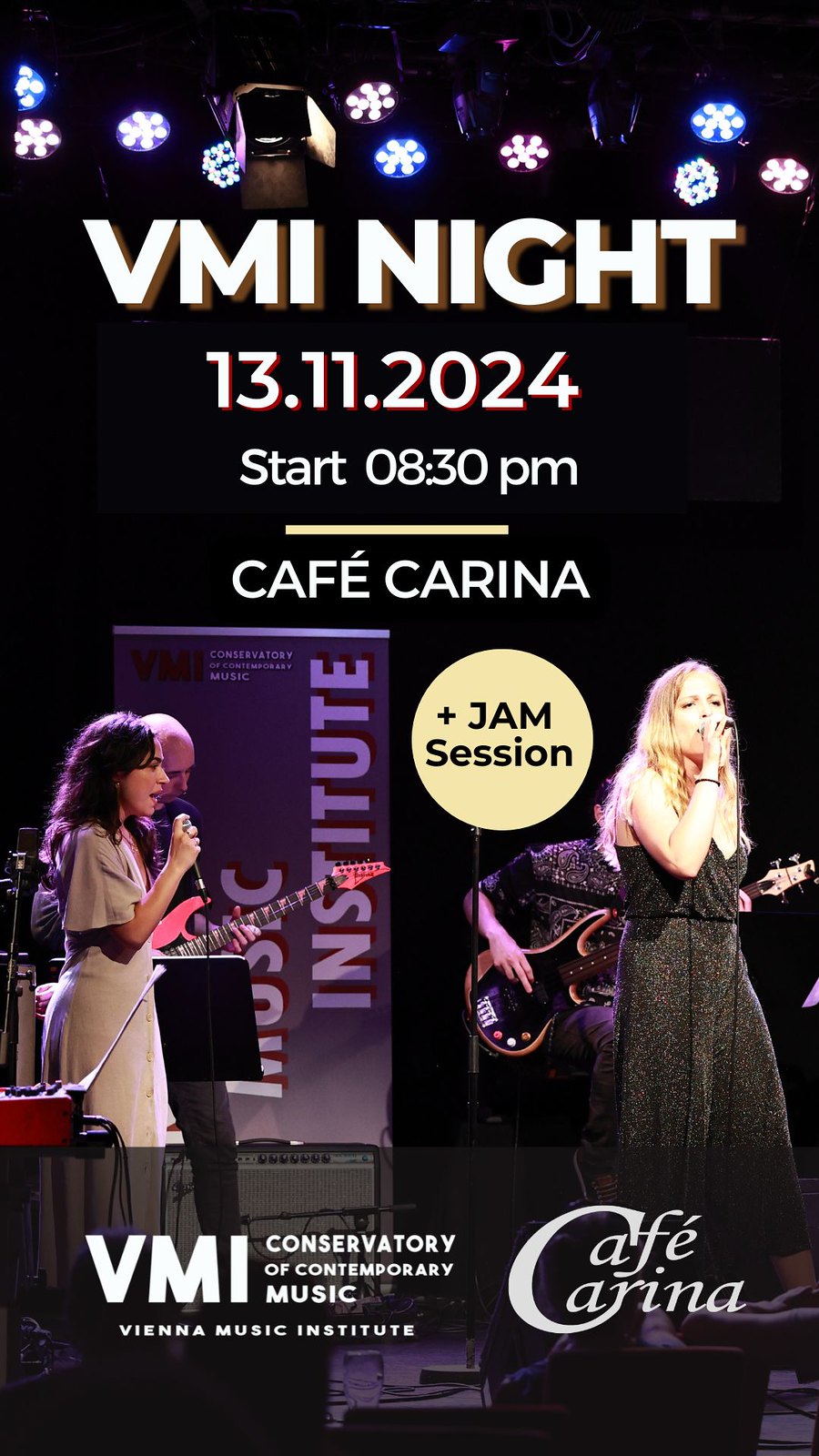 VMI am 13. November 2024 @ Café Carina. VMI am 13. November 2024 @ Café Carina.