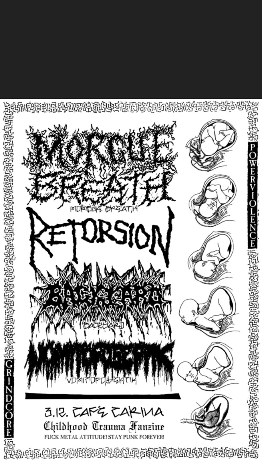 Childhood Trauma Fanzine am 3. December 2024 @ Café Carina. Childhood Trauma Fanzine am 3. December 2024 @ Café Carina.