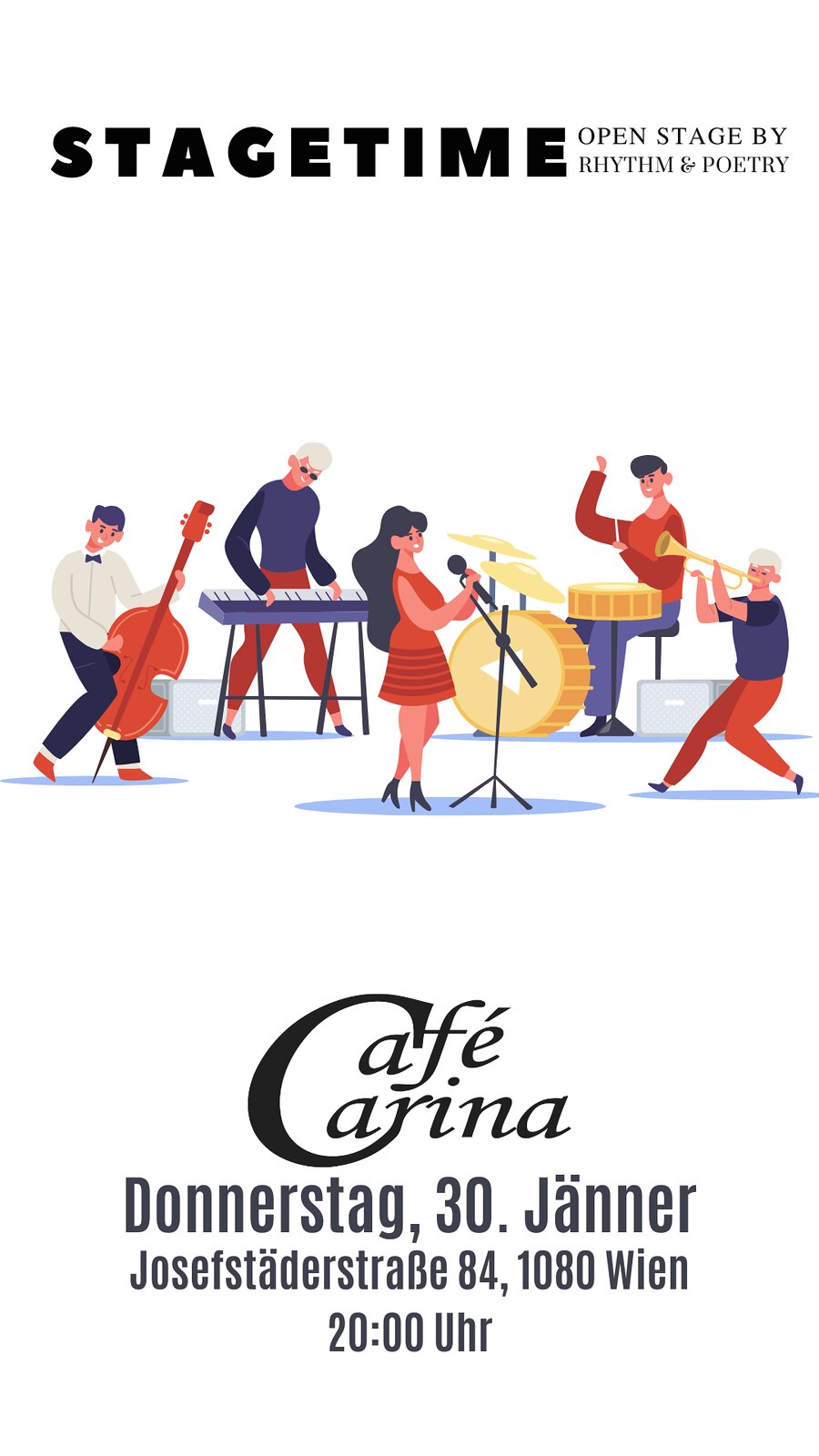 RNP Stagetime am 30. January 2025 @ Café Carina. RNP Stagetime am 30. January 2025 @ Café Carina.