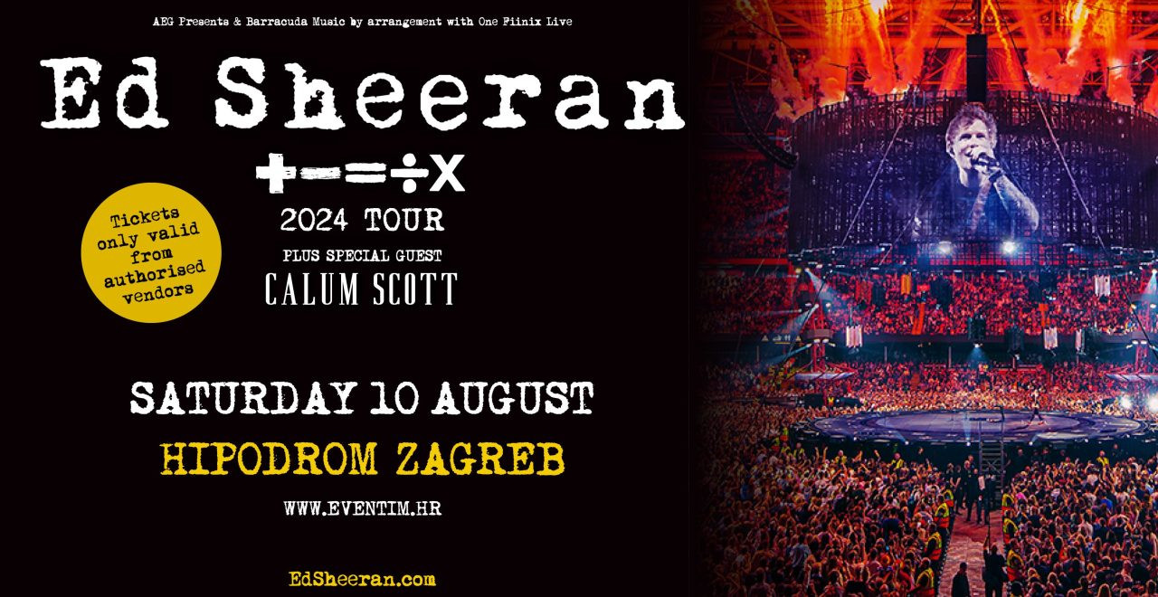 Ed Sheeran am 10. August 2024 @ Hipodrom Zagreb. Ed Sheeran am 10. August 2024 @ Hipodrom Zagreb.