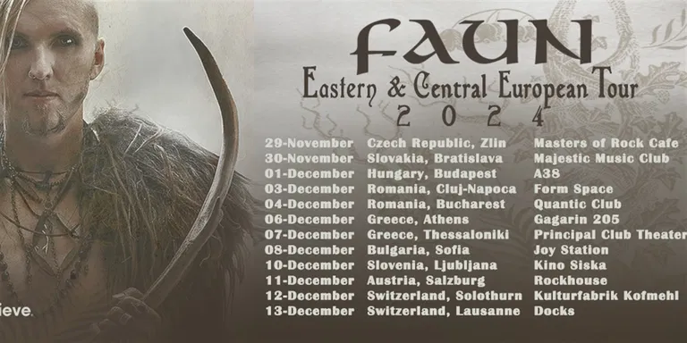 FAUN am 30. November 2024 @ Majestic Music Club. FAUN am 30. November 2024 @ Majestic Music Club.