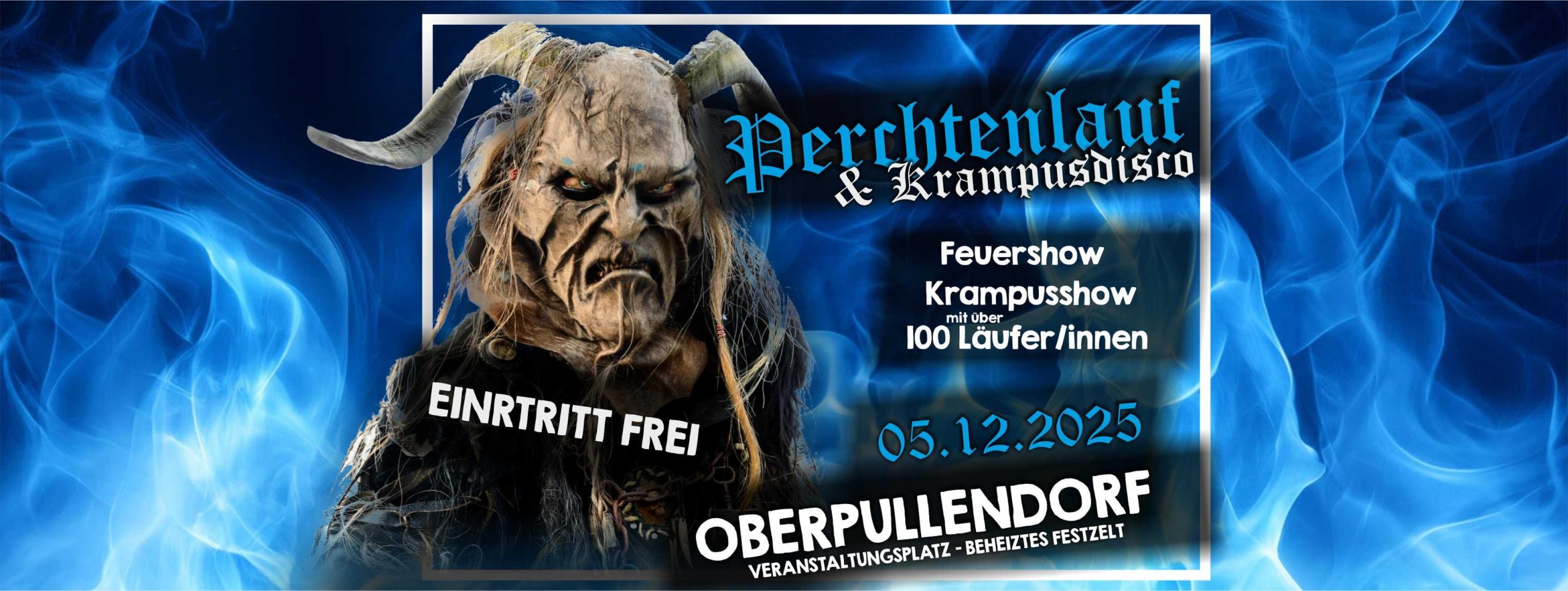 PERCHTENLAUF & KRAMPUSDISCO am 5. December 2025 @ Sommer Wiesn Oberpullendorf.