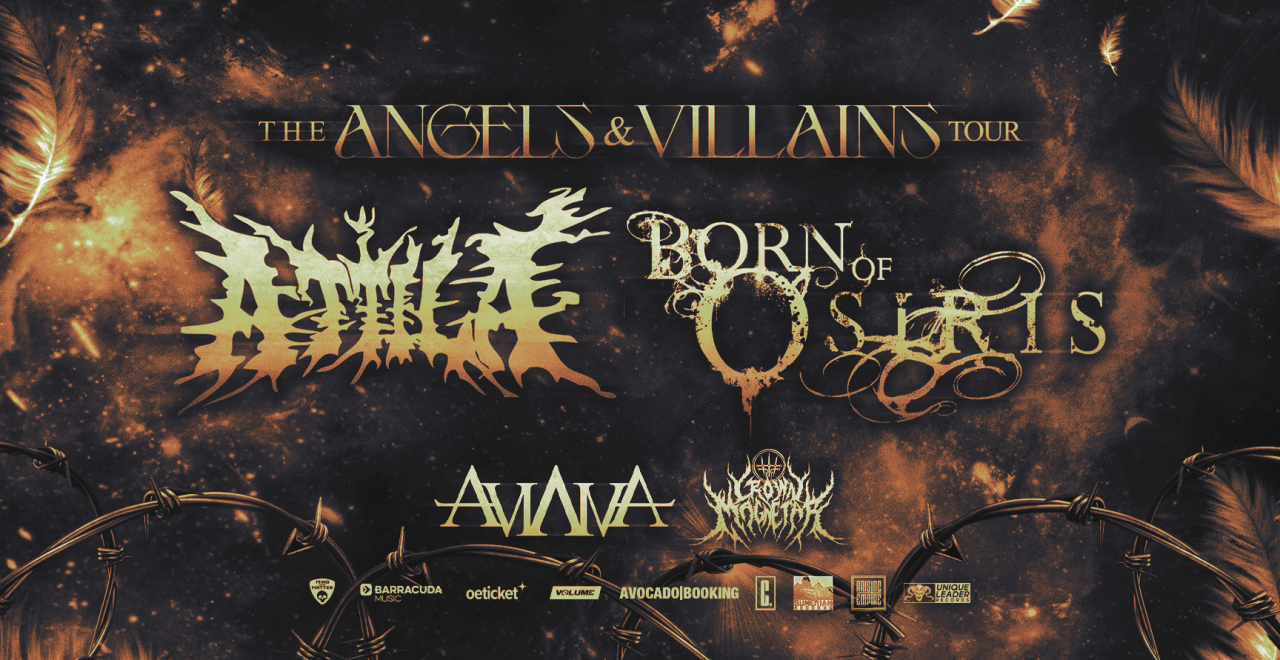 Attila & Born of Osiris am 20. March 2024 @ Szene Wien.