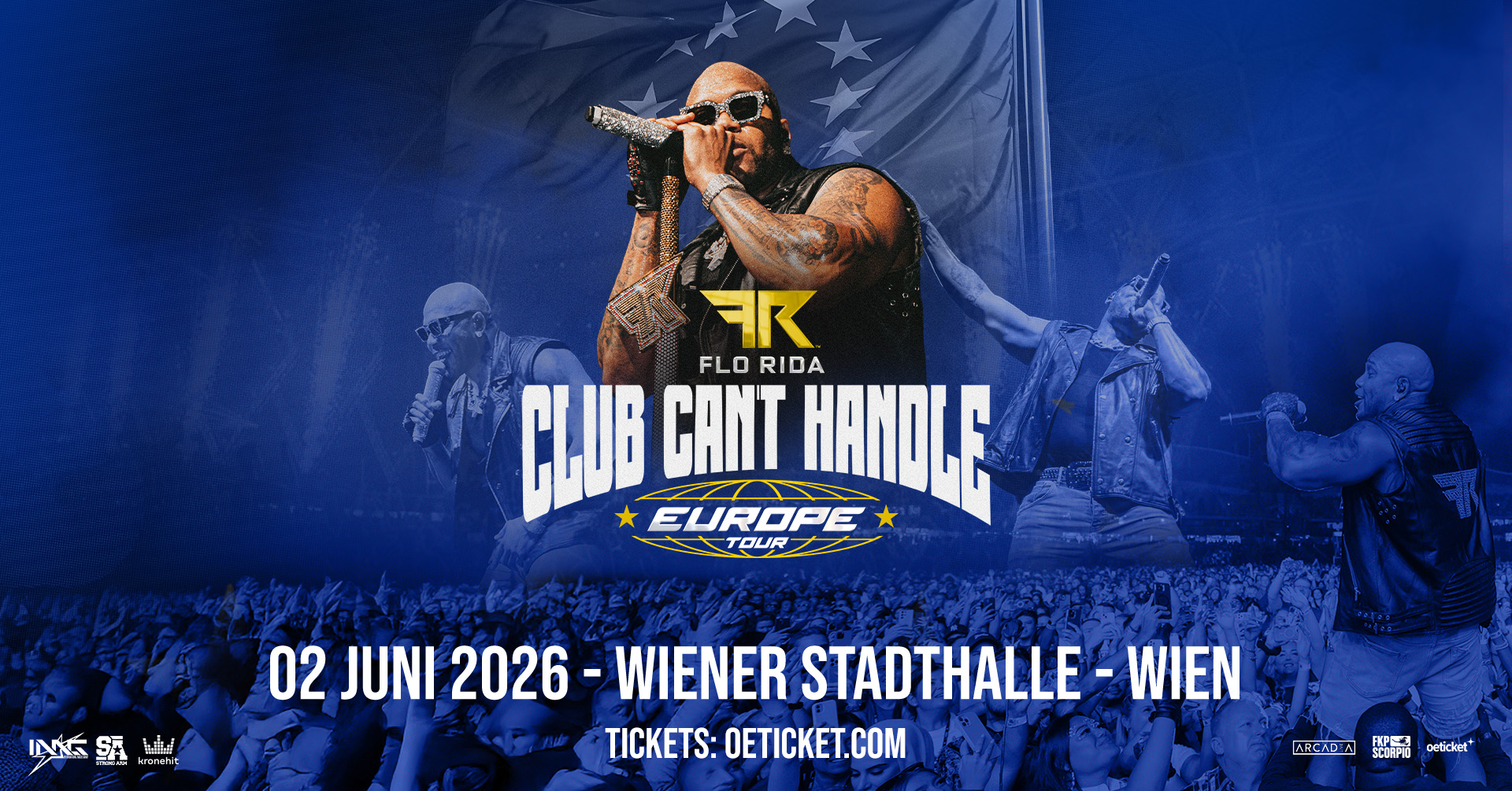 FLO RIDA am 2. June 2026 @ Wiener Stadthalle - Halle D.