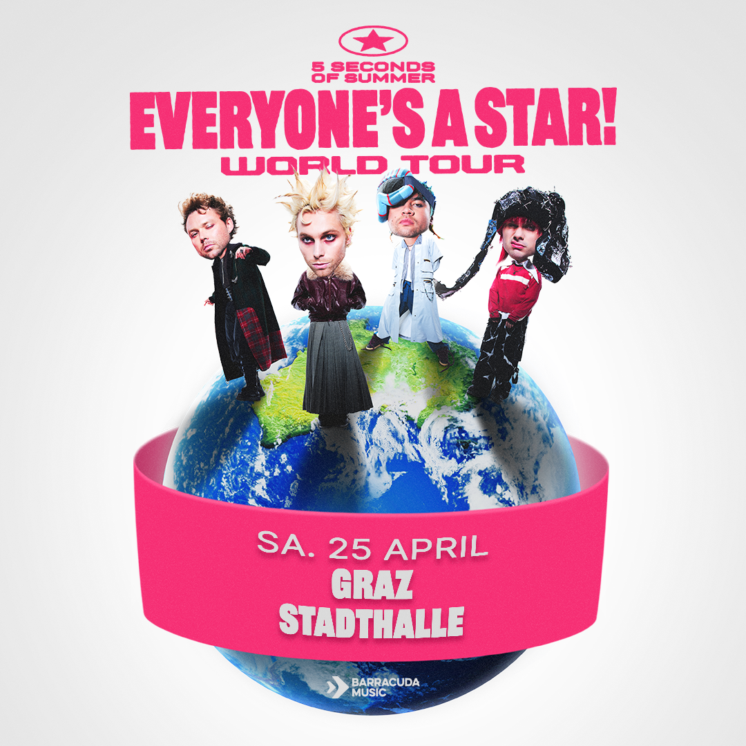 5 Seconds of Summer am 25. April 2026 @ Stadthalle Graz. 5 Seconds of Summer am 25. April 2026 @ Stadthalle Graz.