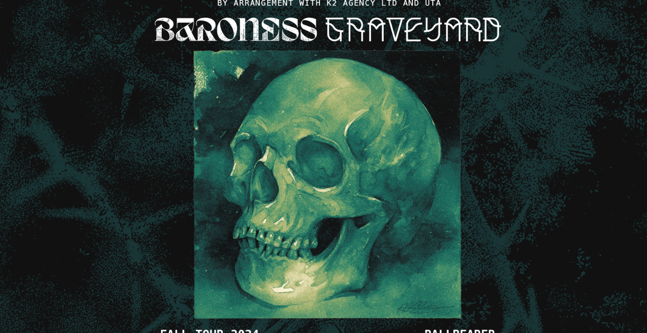 Baroness & Graveyard am 4. November 2024 @ Raiffeisen Halle im Gasometer. Baroness & Graveyard am 4. November 2024 @ Raiffeisen Halle im Gasometer.