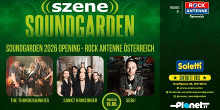 SOUNDGARDEN OPENING powered by ROCK ANTENNE ÖSTERREICH