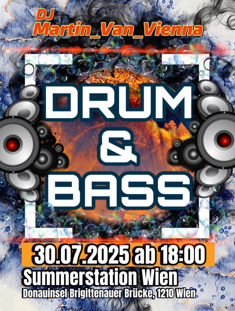 Drum&Bass Wednesday‘s am 30. July 2025 @ Summer Station. Drum&Bass Wednesday‘s am 30. July 2025 @ Summer Station.