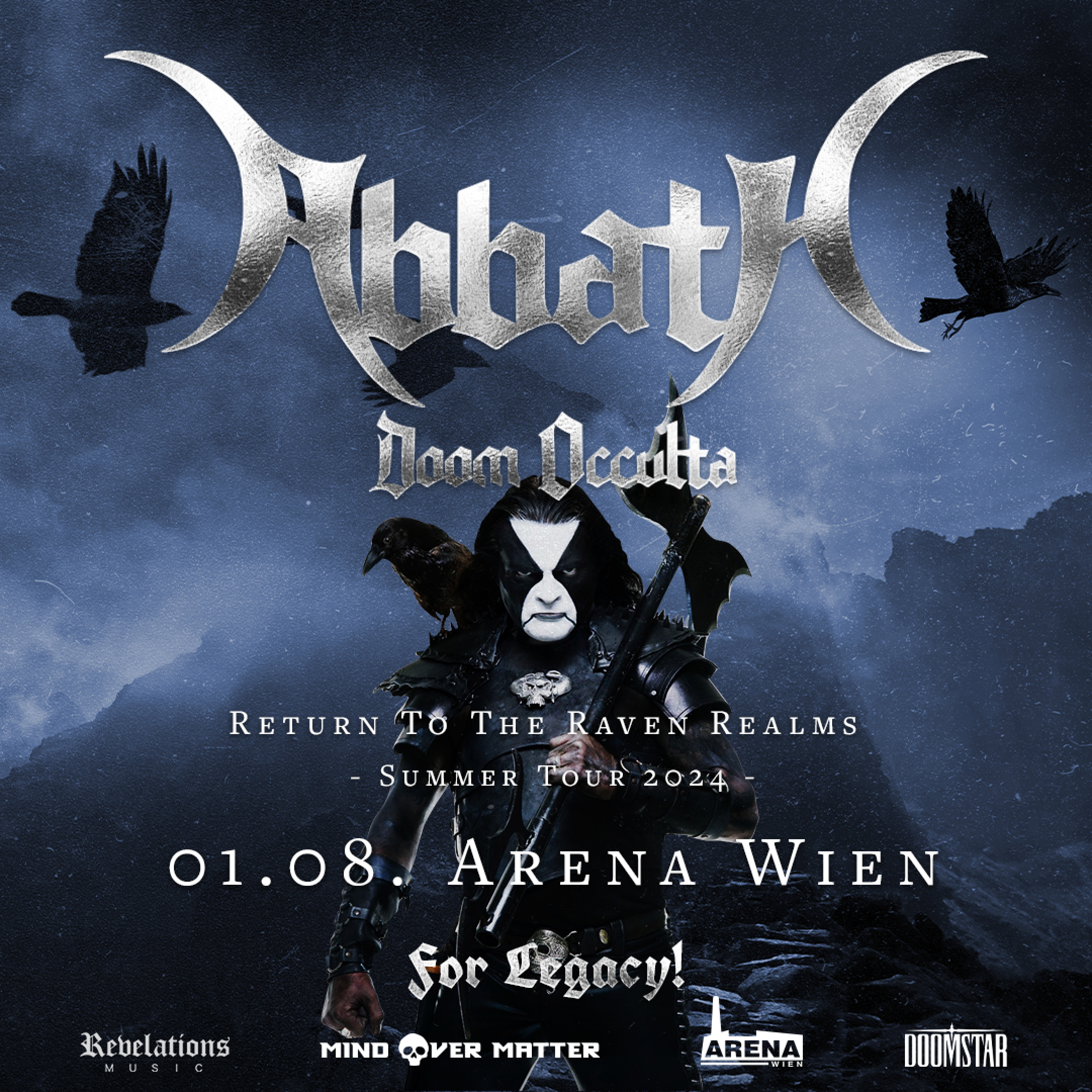 ABBATH - Doom Occulta am 1. August 2024 @ Arena Wien.