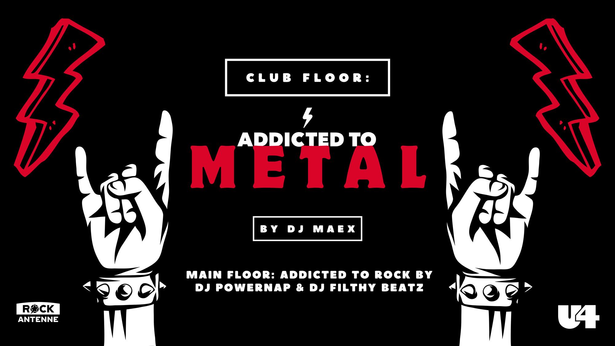 Addicted to Metal am 6. December 2024 @ U4. Addicted to Metal am 6. December 2024 @ U4.