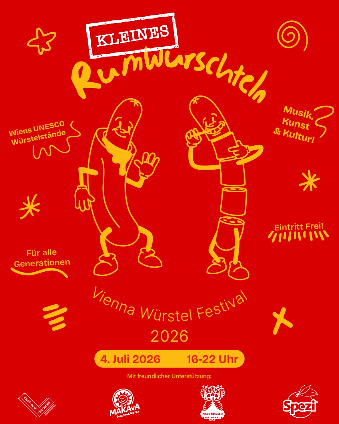 Rumwurschteln 2026 am 4. July 2026 @ Wien.
