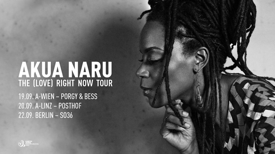 Akua Naru am 30. March 2020 @ Porgy & Bess. Akua Naru am 30. March 2020 @ Porgy & Bess.