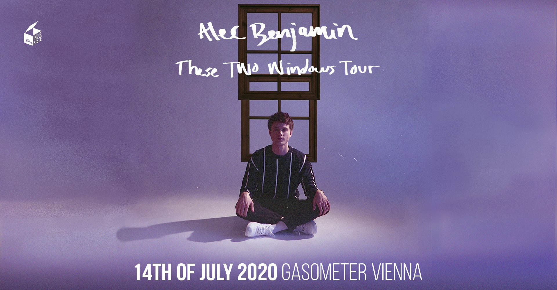 Alec Benjamin am 14. July 2020 @ Raiffeisen Halle (früher: Planet.tt Gasometer).