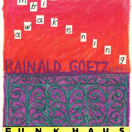 Ambient Awakening mit Rainald Goetz