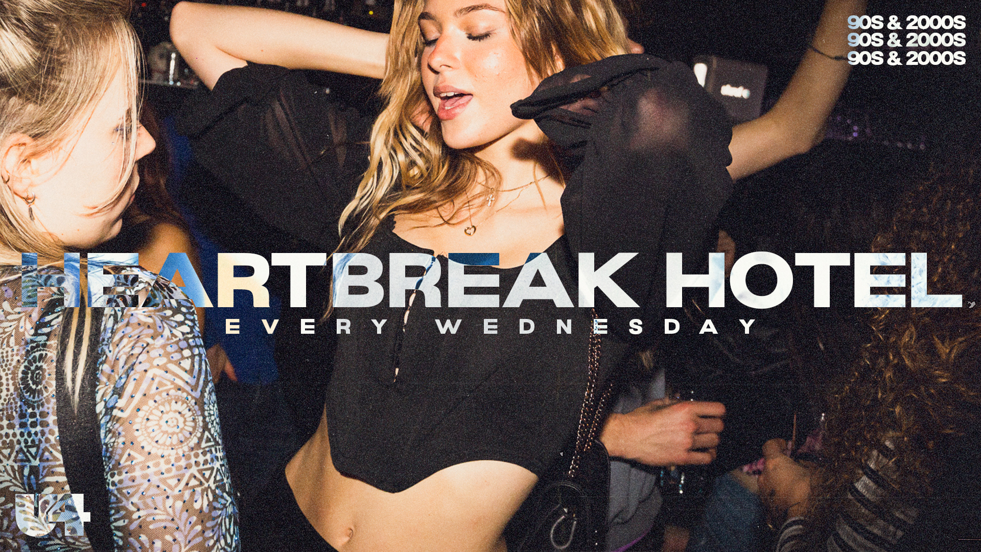 HEARTBREAK HOTEL – EVERY F*CKING WEDNESDAY am 26. April 2023 @ U4. HEARTBREAK HOTEL – EVERY F*CKING WEDNESDAY am 26. April 2023 @ U4.