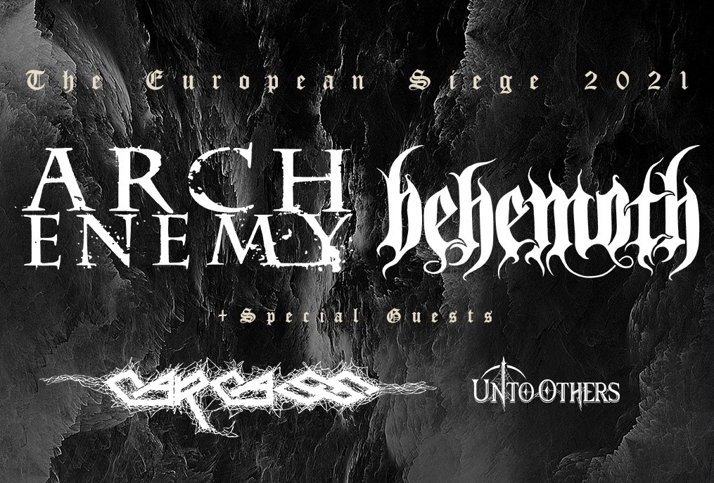 Arch Enemy am 20. October 2021 @ Raiffeisen Halle (früher: Planet.tt Gasometer).