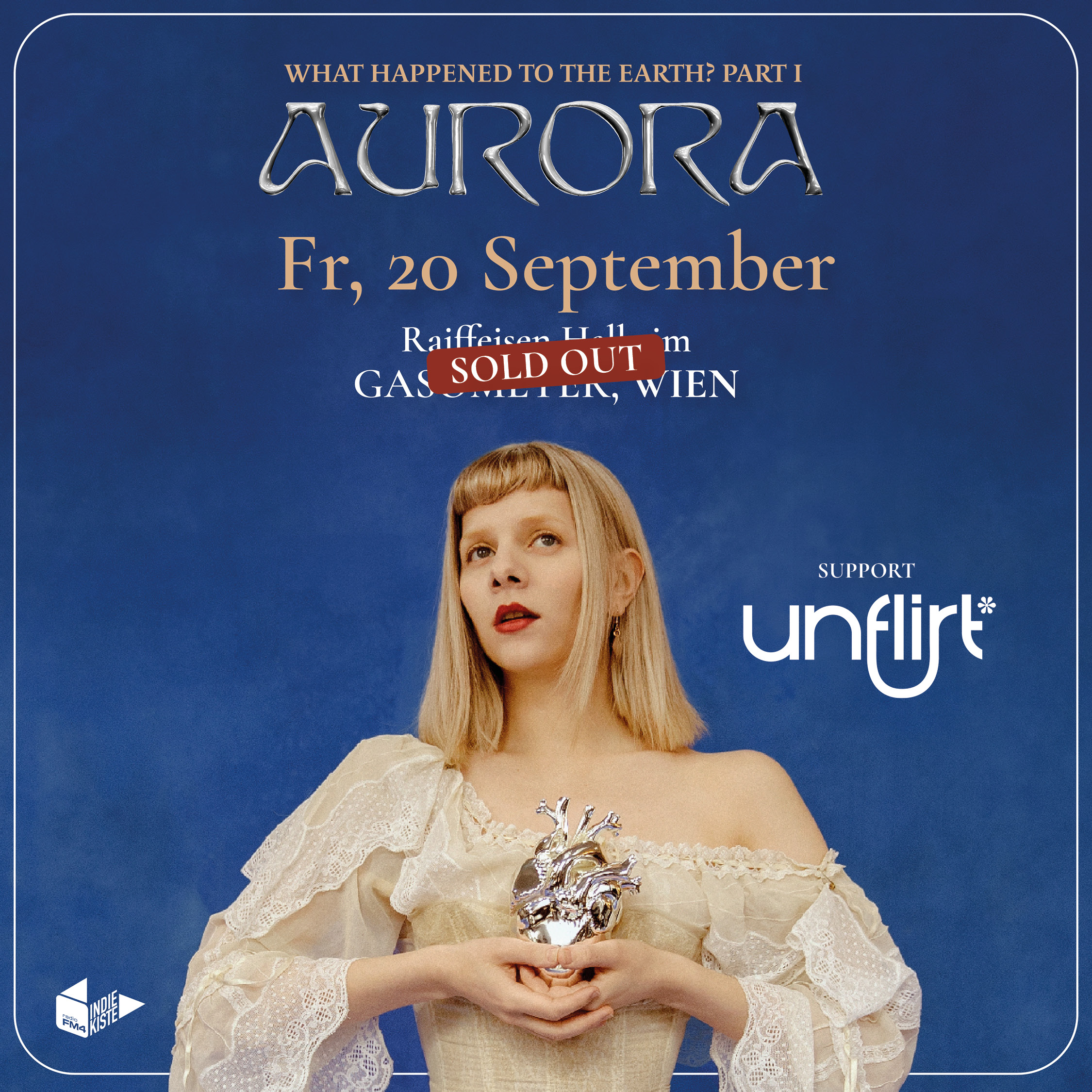 Aurora am 20. September 2024 @ Raiffeisen Halle im Gasometer. Aurora am 20. September 2024 @ Raiffeisen Halle im Gasometer.