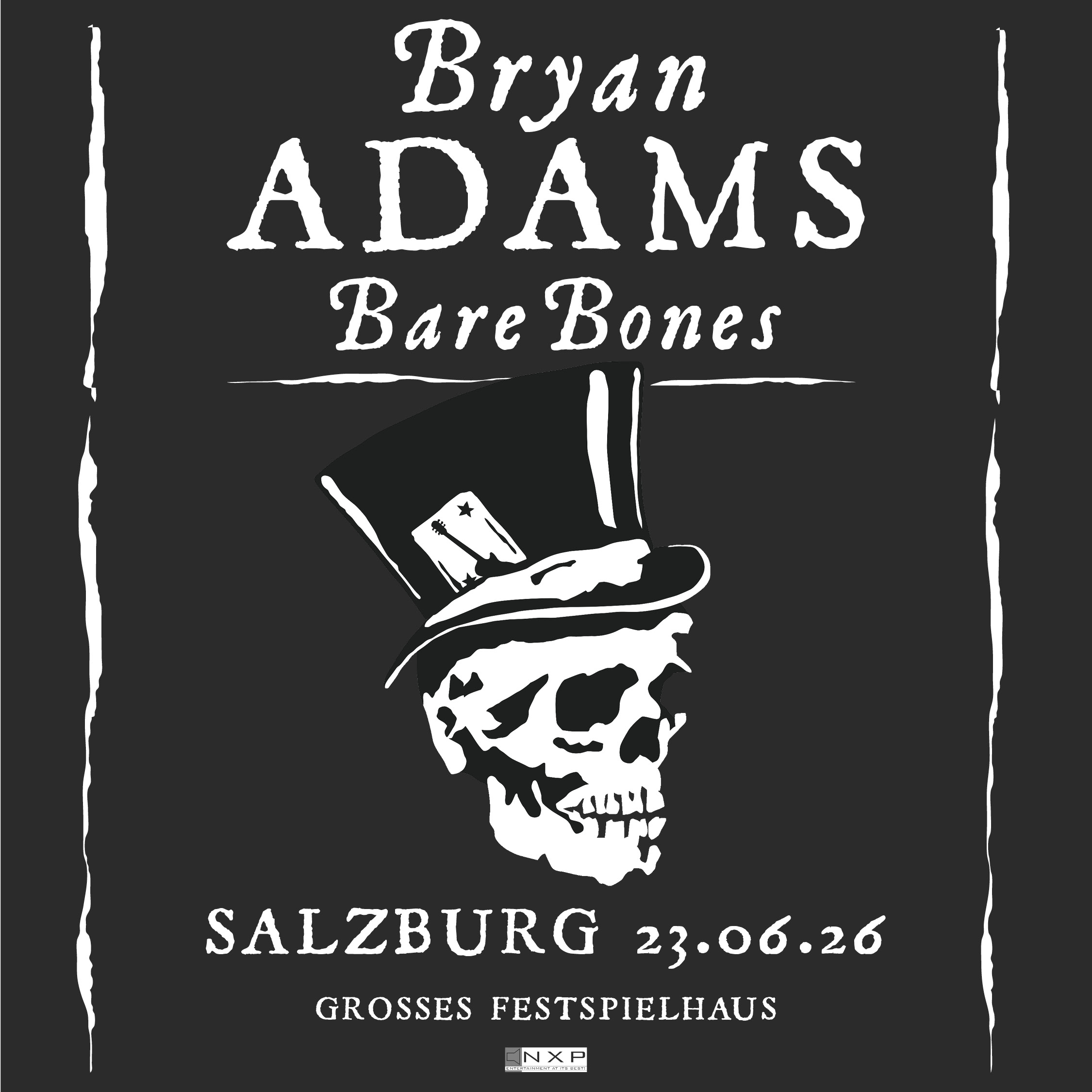 Bryan Adams - Bare Bones am 23. June 2026 @ Großes Festspielhaus.