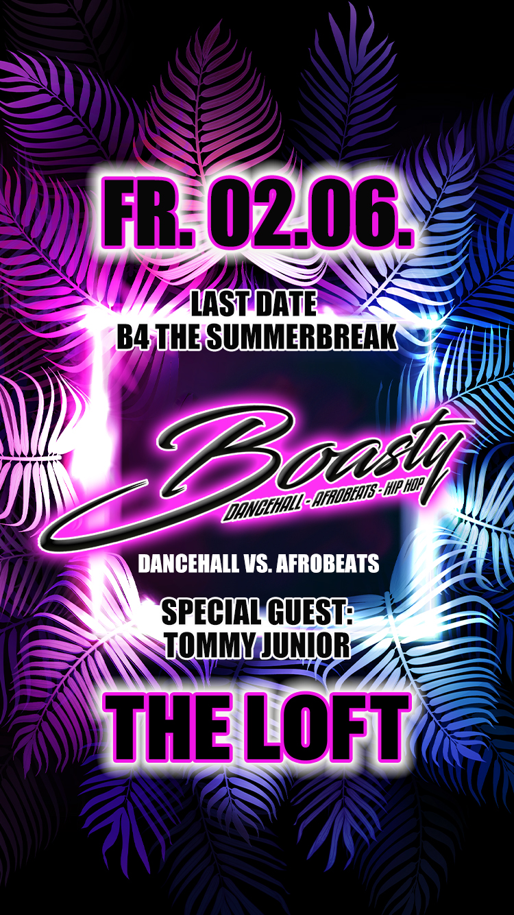 BOASTY am 2. June 2023 @ The Loft.