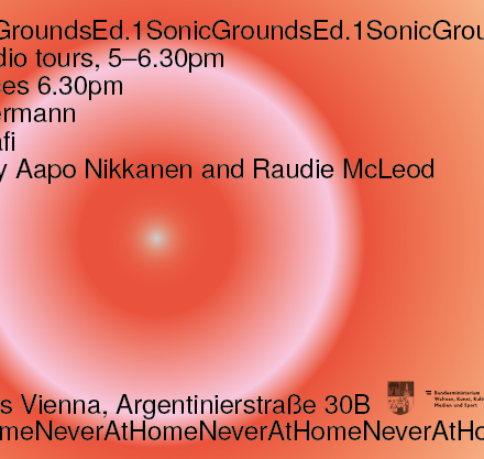 SONIC GROUNDS - Edition 1