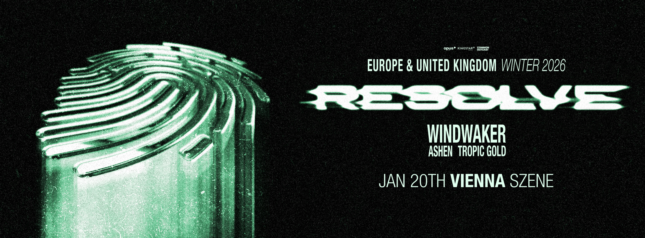 Resolve am 20. January 2026 @ Szene Wien. Resolve am 20. January 2026 @ Szene Wien.