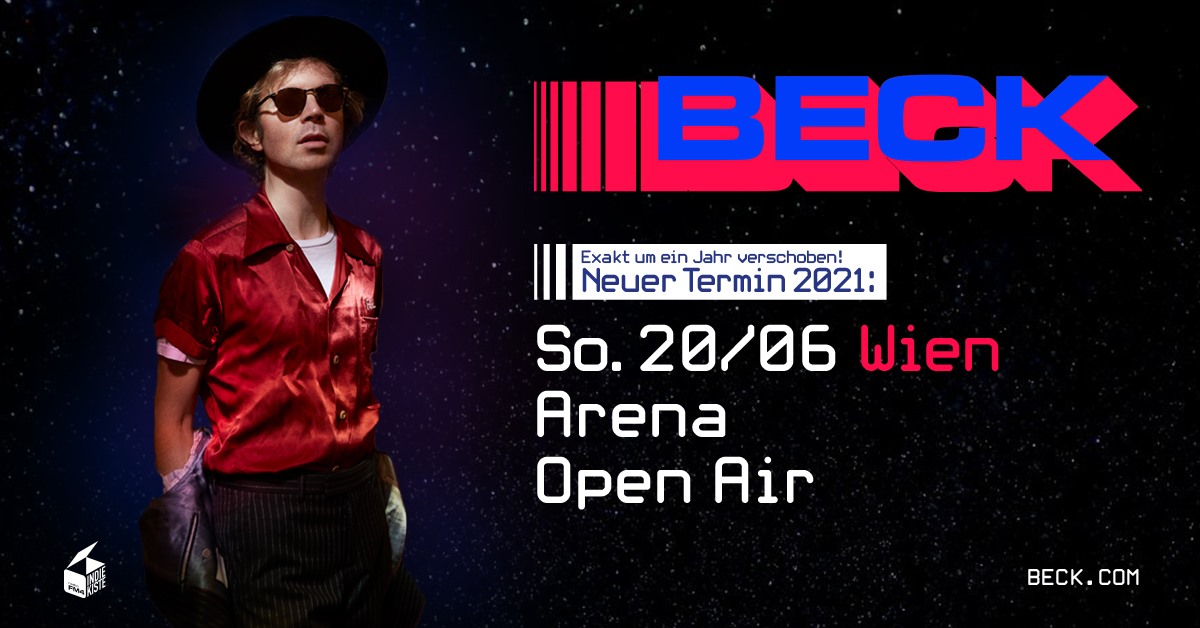 Beck am 20. June 2020 @ Arena Wien - Open Air.