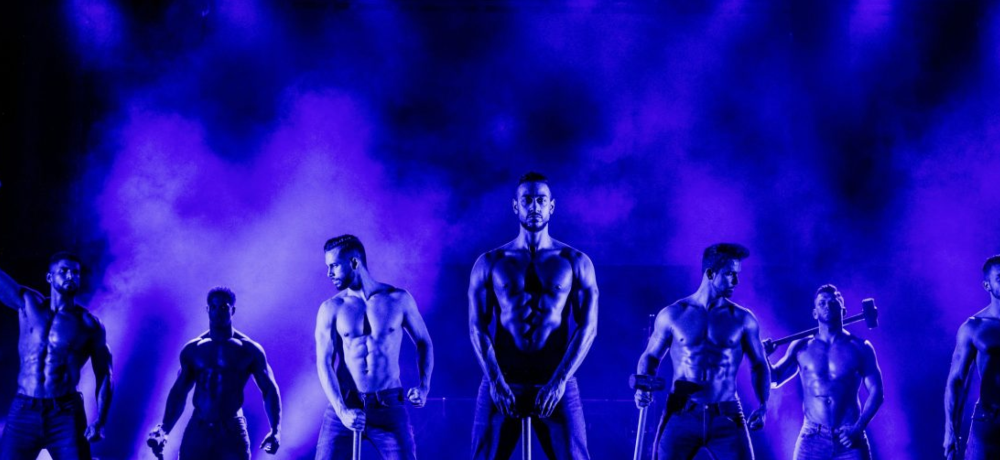 THE CHIPPENDALES am 7. November 2022 @ Helmut-List-Halle.