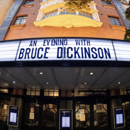 An evening with Bruce Dickinson
